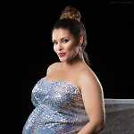 Cara Christensen - Studio Maternity Photosession